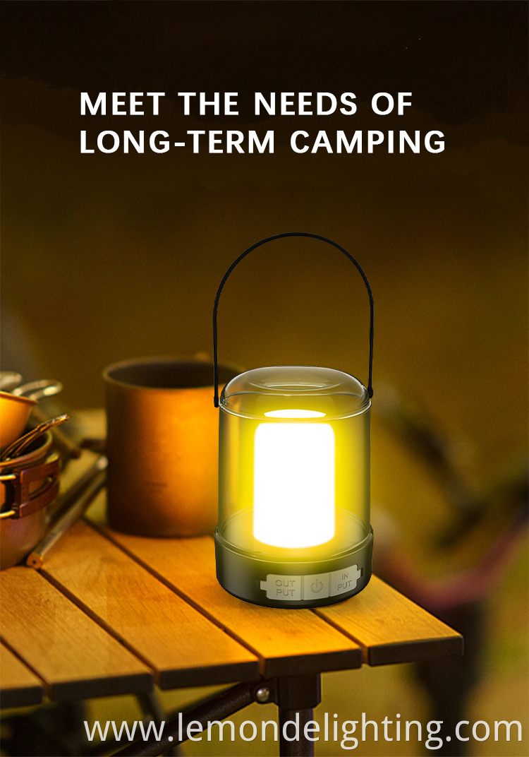 Waterproof camping lights